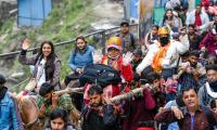 On The Way To The Amarnath Shrine