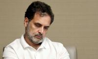 Rahul Gandhi's 'photo' on sanitary pads: IYC files complaints
