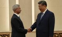 Jaishankar 'conveys Modi's greetings' to Xi in Beijing