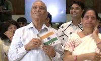 Tears and joy: Shubhanshu's family celebrates his homecoming 