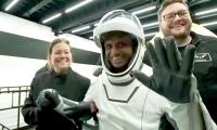 SEE: The moment Shuks comes out of Dragon spacecraft