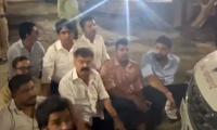 In midnight drama, police drag NCP-SP MLA during protest