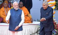 Dhankhar got many opportunities: Modi's cryptic post
