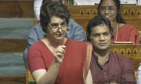 Shah talked about Nehru, Indira, but didn't...: Priyanka tears into govt