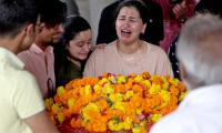 The Last Farewell For Crash Victims
