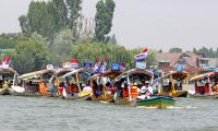 A Shikara Rally On Dal Lake