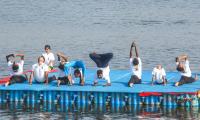 In Pics: India twists and breathes to mark Yoga Day
