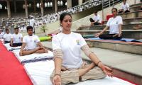 Tension in Rajasthan town over objectionable Yoga Day post 