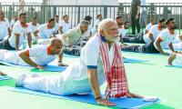 ₹120 Crore Spent on Yoga Day 2025