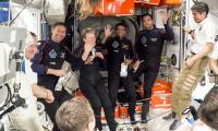 Facing some difficulty, but...: Shuks' first message from ISS