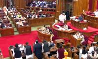 UP speaker slams MLA for spitting pan masala in assembly