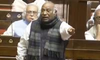 Uproar in RS over Kharge's 'unparliamentary' remark