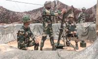 BSF destroys 5 Pak posts, terror launch pad across Jammu