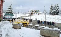 Snow Turns Gulmarg Into White Wonderland