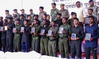 41 Maoists, most carrying rewards, surrender in Bijapur