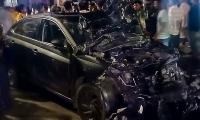 Class 9 student crashes SUV into tree; 1 dead, 3 injured