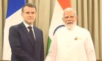 LIVE! PM holds bilateral talks with Macron at Maharashtra Bhavan  
