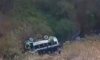 LIVE! Bus carrying 30 pax falls in deep gorge in Uttarakhand 