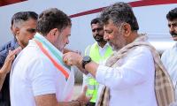 No message from Rahul Gandhi: DKS refutes media reports