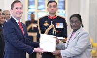 US envoy presents credentials to President Murmu