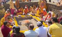 LIVE! Hindu groups hold victory celebration at Bhojshala 