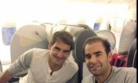 Just landed in Delhi: Federer