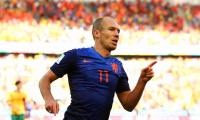 Robben back for Dutch World Cup qualifier after a year away