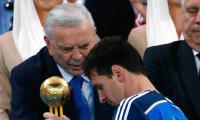 Messi wins 'sad prize' as World Cup dream remains elusive