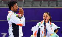 Sania-Myneni win mixed doubles gold at Asian Games