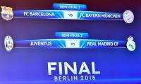 Champions League Semis: It's Barcelona vs Bayern; Juventus vs Real