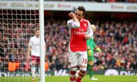 EPL PHOTOS: Arsenal fire five past hapless Villa