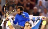 Nadal avoids Federer's fate with comfortable win