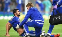 Chelsea's Costa hospitalised following rib injury