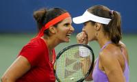 Sania Mirza, Martina Hingis part ways