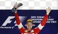 Vettel claims victory in Singapore Grand Prix