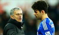 'Kisses and cuddles', that's how Mourinho made up with Costa!