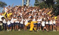 Bolt invites favela kids to training base in Rio