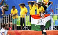 Germany sink India with late goal