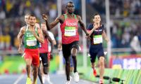 Defending Champion Rudisha retains 800m title