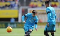 La Liga:  Barcelona survive tough test; Suarez and Neymar strike