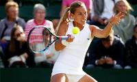 Cibulkova on a roll, while Bouchard loses her cool