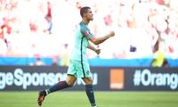 Ronaldo sets record for scoring at four Euros