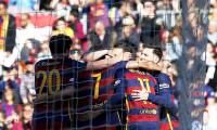 Barca thrash Getafe to record 12th straight La Liga win