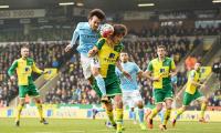 EPL PHOTOS: Man City suffer blow to title hopes with Norwich stalemate