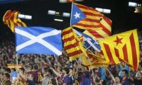 Catalan nationalists to give Scottish flags to Barcelona fans