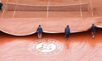 French Open: Wawrinka made to wait as rain delays play on Day 2