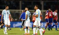 Messi-less Argentina beaten at home by Paraguay