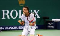 Agut stuns Djokovic in Shanghai Masters semis