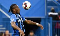 Drogba storming up a row at Montreal