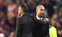 Luis Enrique tells Guardiola critics: 'He's going to win'